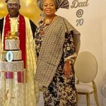 Mr & Mrs Mayokun Akinfolarin @ 70th Birthday